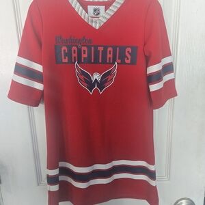 NHL Red and White Hockey Jersey